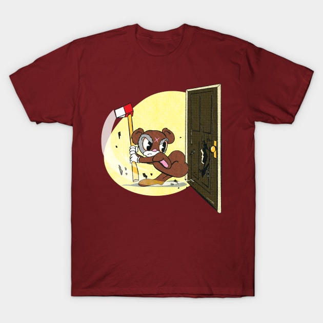 Cuddly Critters Wielding Sharp Objects #2 T-Shirt by Jimb Fisher Art